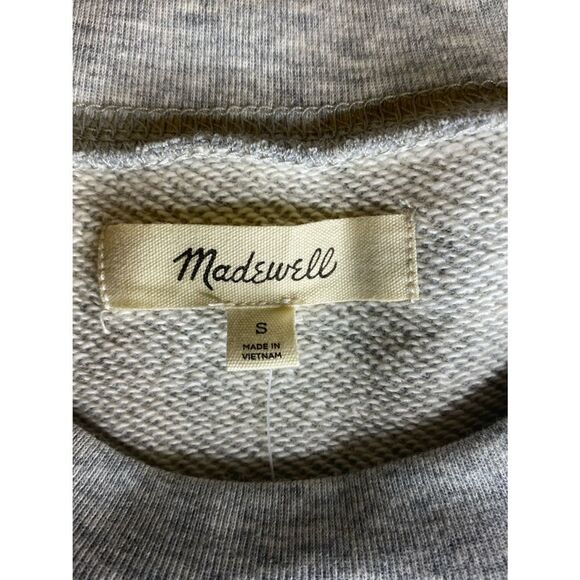 NWT Madewell Ikebana Fiore Embroidered Mainstay Crewneck Sweatshirt - Picture 4 of 10